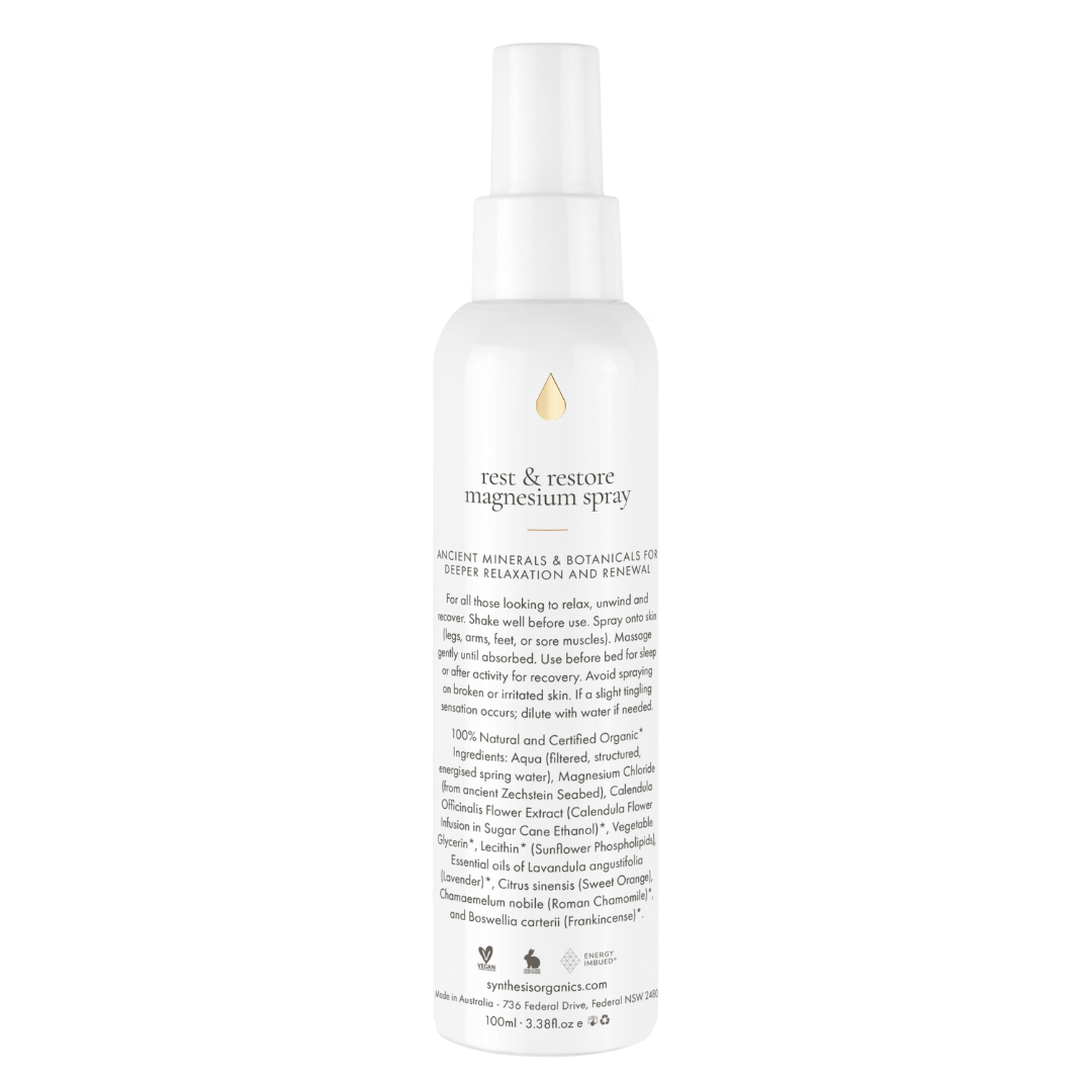 Rest & Restore Liposomal Magnesium Spray *limited edition with solar infused Calendula from our Farm