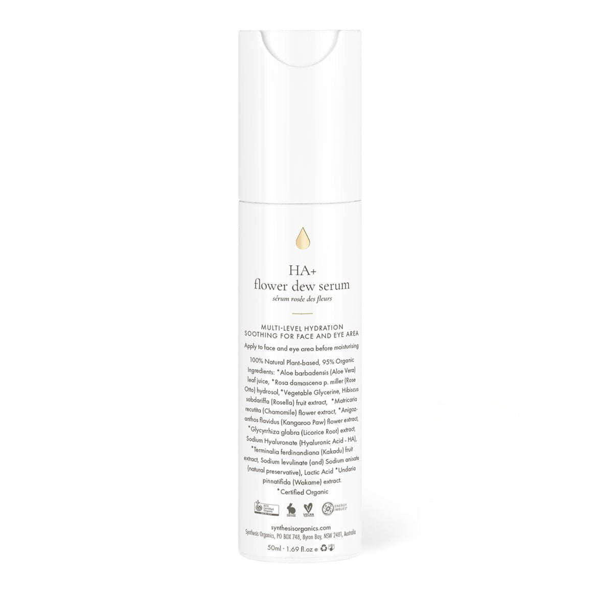 HA+ Flower Dew Serum - 50ml - Synthesis Organics