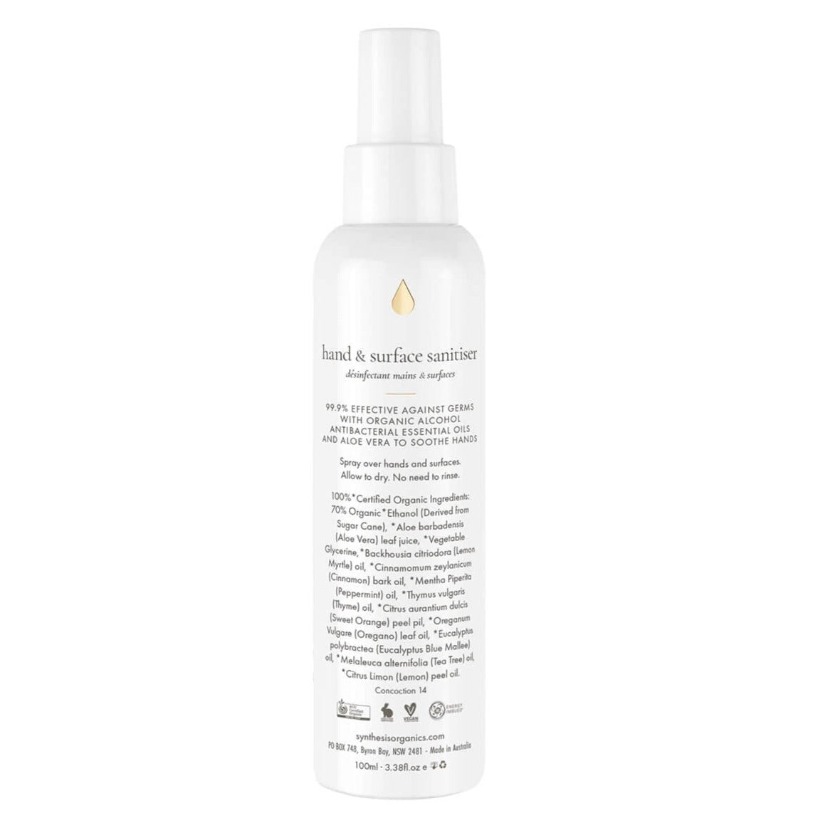 Hand & Surface Sanitiser Other Synthesis Organics