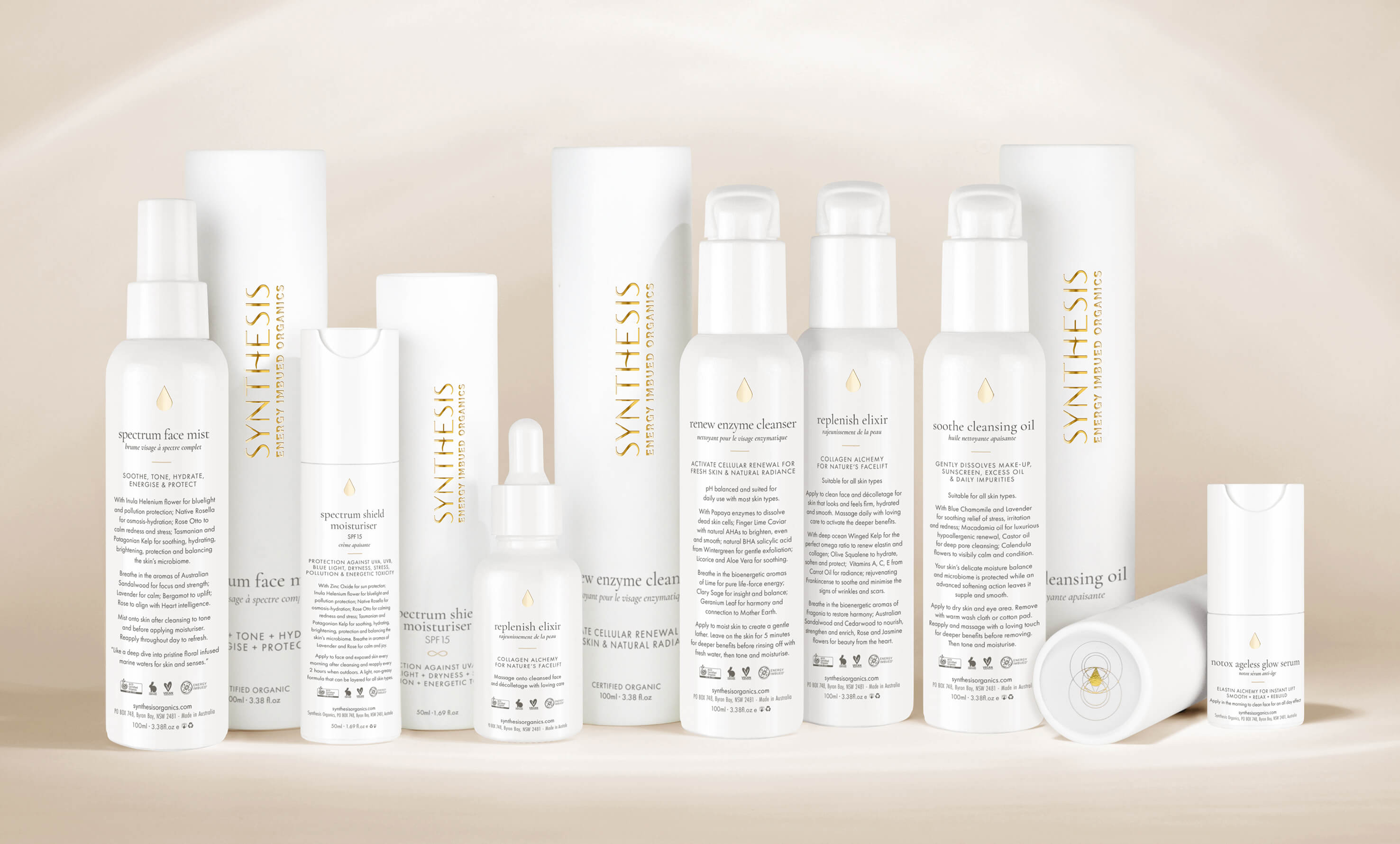 Our new bioenergetic skincare line redefines holistic beauty
