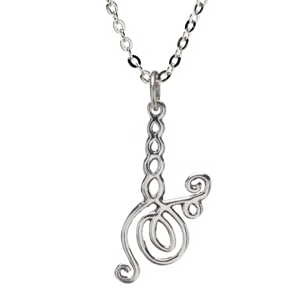 Electro-stress Pendant Sterling Silver