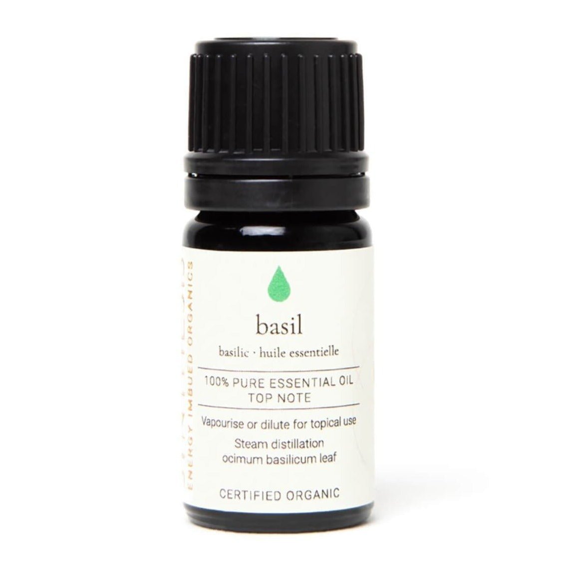 Basil Certified Organic Essential Oil - 5ml - Synthesis Organics