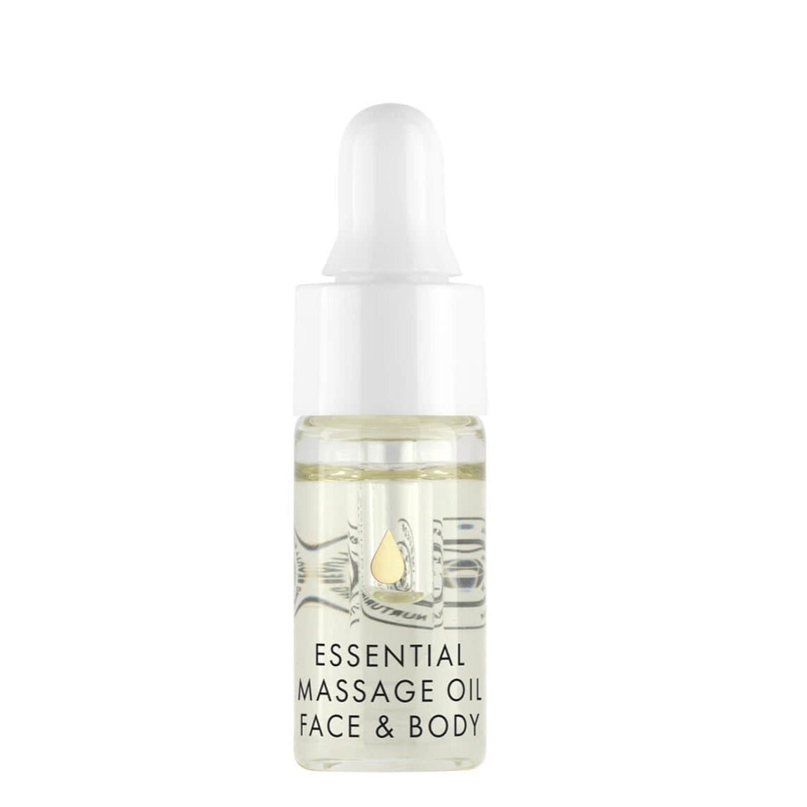 Essential Massage Oil for Face & Body - Unscented Sample - 3ml - Synthesis Organics