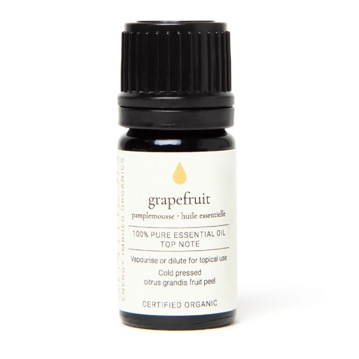 Grapefruit Certified Organic Essential Oil - 5ml - Synthesis Organics