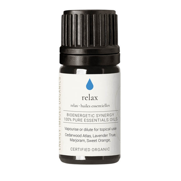 Relax Essential Oil Synergy aroma Synthesis Organics 