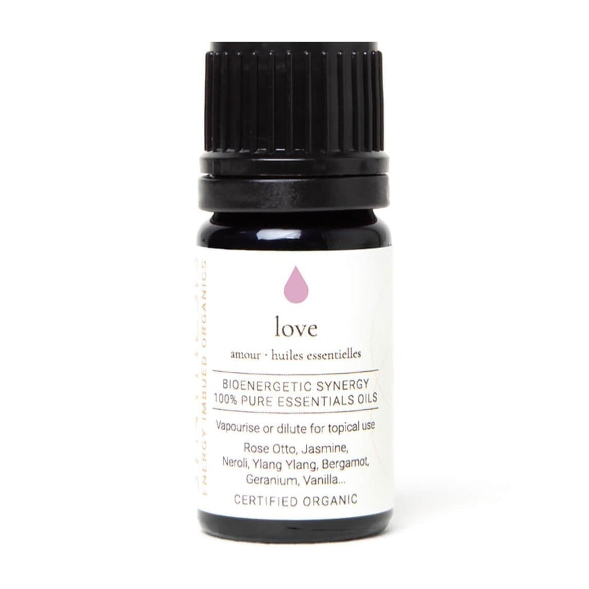 Love Essential Oil Synergy Refill aroma Synthesis Organics 