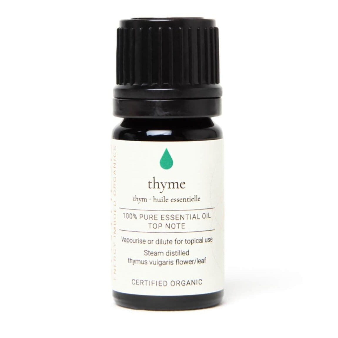 Thyme Certified Organic Essential Oil Refill aroma Synthesis Organics 
